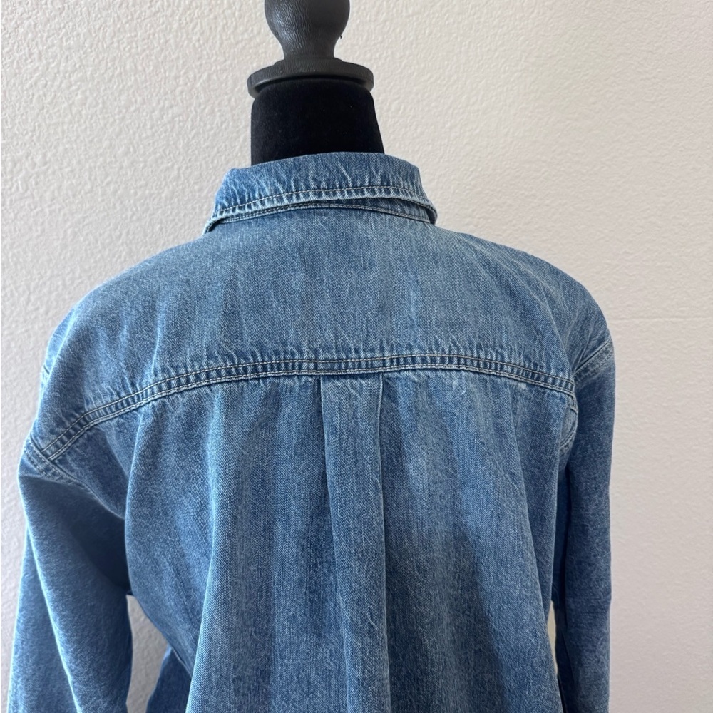 Universal Thread Blue Denim Jacket - image 5